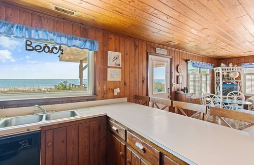 Supply House | "Lifesaver" is a 2 Bedroom, 1 Bathroom, Oceanfront Home!