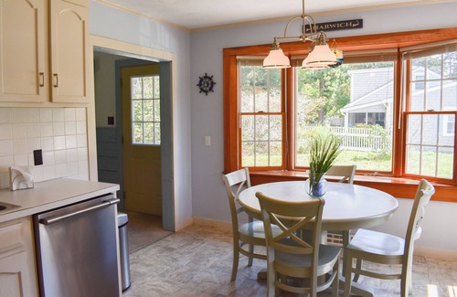 West Harwich House | Light and bright two bedroom home in Harwich featuring central air!
