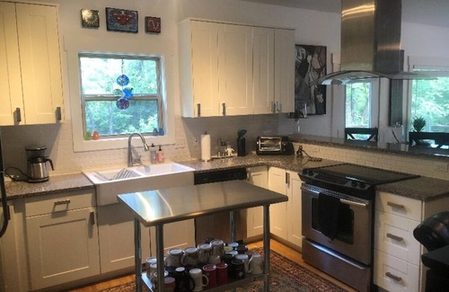 Oakley House | Light & Art filled 3 BDRM 2.5 bath luxury AVL home close to Biltmore and all AVL