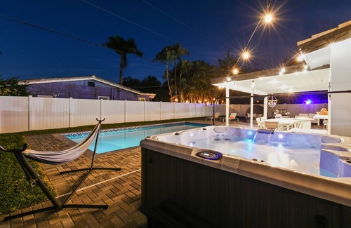 Lighthouse Point House | Lighthouse Point Escape - 3 Bedroom Home w/Private Pool, HotTub & Covered Patio