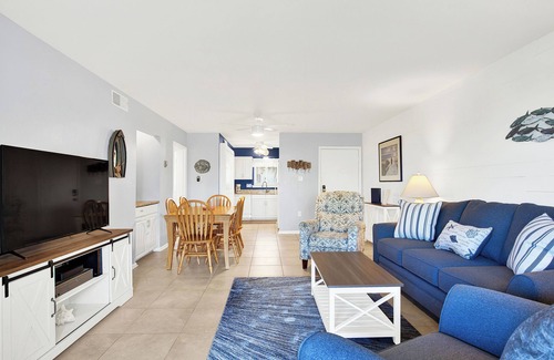 Tybee Island Condo | Lighthouse Point Condo Unit 34A, 2 bedroom, 2 bath beach front with pools
