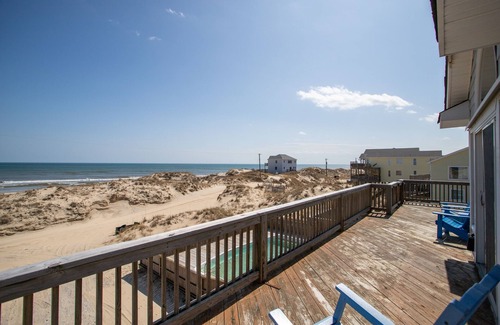 Corolla House | Lightly Salted OBX, Beach front Luxury, Wild Horses, Pool, Hot Tub, 4x4 Beach