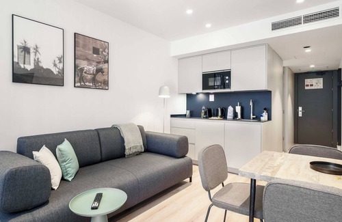 Nueva Espana Apartment | Limehome Madrid Calle Hurtado de Mendoza