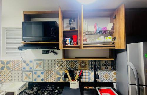 Puente Aranda Apartment | LINDA VISTA, ACOGEDOR, ELEGANTE Y COMODo