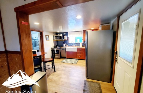 Seeley Lake House | Little Blue Cabin on the Clearwater River!