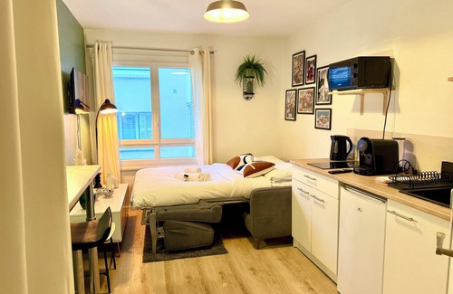 Gorge de Loup Apartment | Little Italy - Studio fourvière - quais de saône Lyon 9