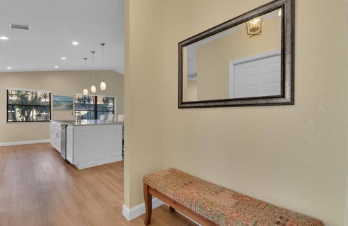Fort Myers Villa | Littlestone Villa charming 2-bedroom duplex with Spa looking out to wilderness