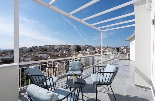 Filopappou Apartment | LIV - Heavenly Rooftop Flat in Koukaki