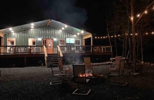 Athens Cabin | Livin on the Edge Cabin in Albert Pike Recreation Area. Beautiful place to stay!