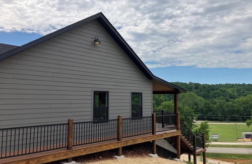 Van Buren House | Living Waters Estates, Elegant 3 BR Home with kids area, hot tub, sleeps 12