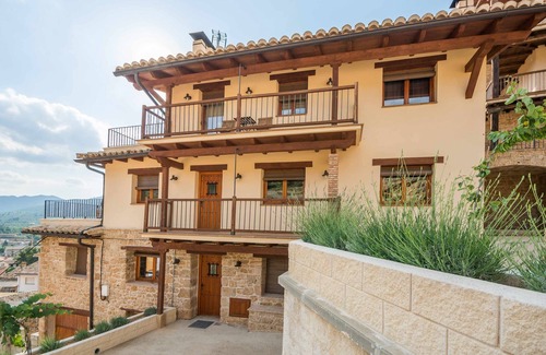 Beceite Apartment | Lo Tossal III. 2 bedrooms, fireplace and terrace.