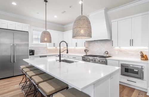 Seawalk Circle House | Loaded Designer Home with Gulf Views, One Minute to the Beach, Heated Private Po