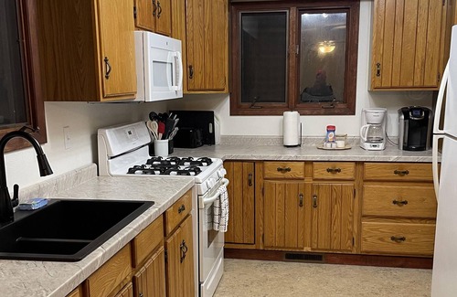 Bergland House | Located 1 block from snowmobile trail and 2 blocks from Lake Gogebic boat launch