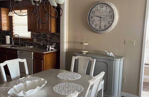 North Carolina Coast House | Located directly on canal w/beautiful water front views — one block from beach