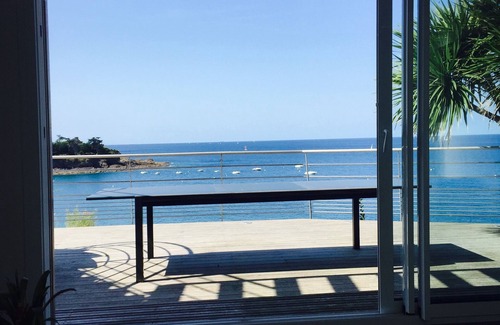 Rotheneuf-Le Pont Apartment | Location à la Semaine D.un Appartement de 80 mc Avec Terrasse Pleine mer de 55