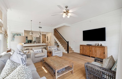 Beach District House | LOCATION, LOCATION, LOCATION! STEPS to WATERCOLOR Beach Club! Walk to Seaside,