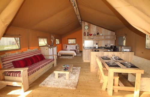 Lalbenque Cottage | Lodge tent at the Poudally cottage in the heart of nature