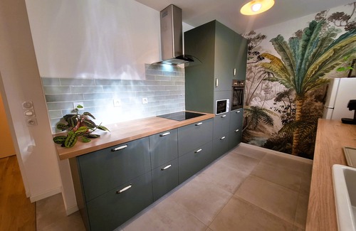 Montreuil Apartment | Loft 70m², au Calme au Milieu des Jardins, Grand Confort