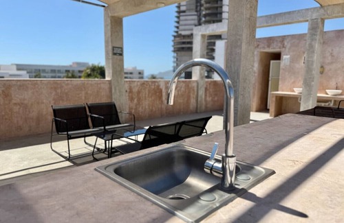 Ferrocarrilera Apartment | Loft a few blocks from the beach By Gps