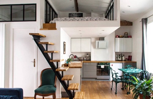 Quartier Sainte-Avoye Apartment | Loft au Centre du Marais