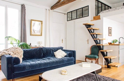 Quartier Sainte-Avoye Apartment | Loft au Centre du Marais