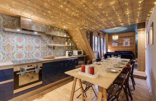 Les Houches Apartment | Loft Bellevue Remonté | Center | Swimming pool | Parking