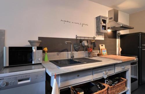 Leymen House | Loft charmant à Leymen près de Bâle - Parking, espace vert, tout confort inclus - FR-1-744-7