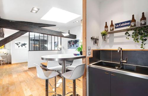 Griffon - Royale Apartment | Loft de charme proche Hotel-de-Ville - Lyon 1er