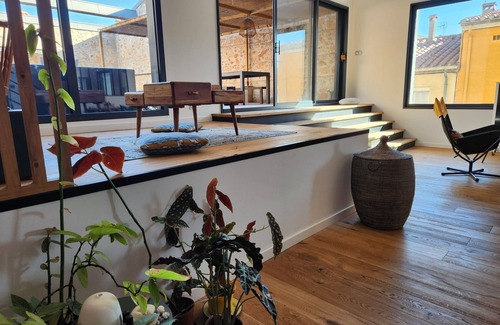 Torreilles House | Loft de Village Spacieux Dans une Ancienne Grange Vigneronne à 5 mn de la mer