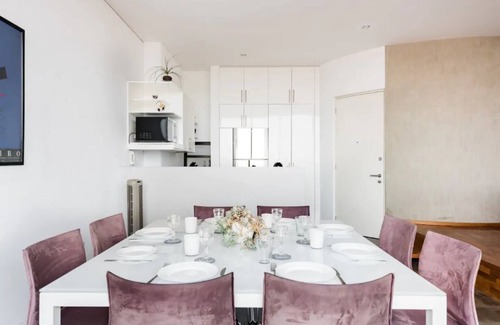 Escandon Condo | Loft in fifth floor with great views to green and the city and a roof garden too
