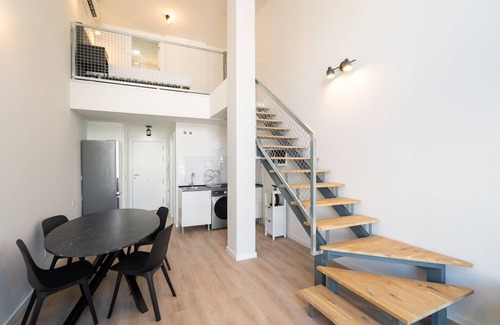 San Andres Apartment | loft industrial con garaje de alquiler temporal