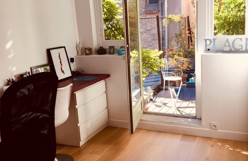 Montrouge House | Loft with two terraces and sauna 10 minutes from Paris.