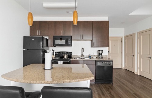 Five Points South Apartment | Lofted King Studio | Downtown Vibes
