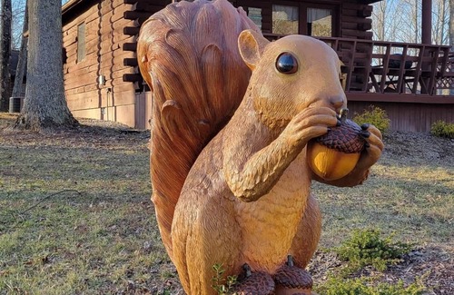 Schnellville House | Log Cabin 2B at Osborn Boat Ramp on Patoka Lake