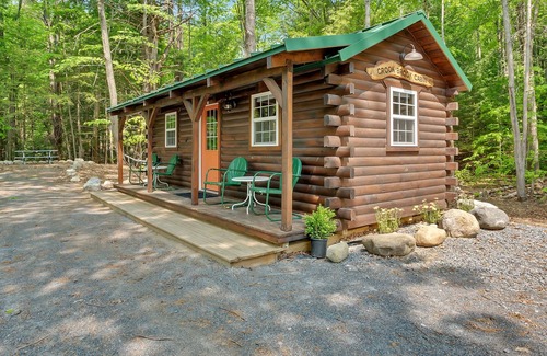 Middle Grove Cabin | Log Cabin at former girls' summer camp on 60 acres