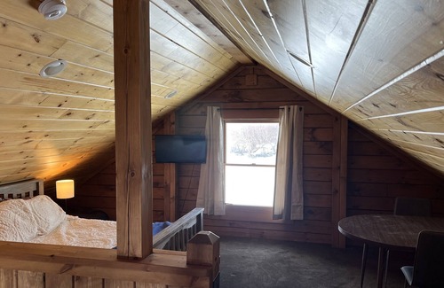 Burns House | Log Cabin at the Flattops National Forest on a 1600 acre ranch