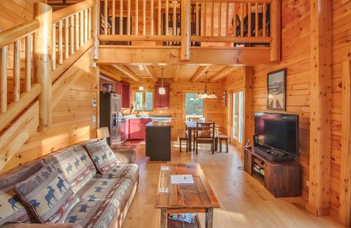 Twin Mountain Cabin | Log cabin in the White Mountains, near Bretton Woods