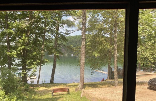 Mayfield Cabin | Log cabin on beautiful Lake Arbutus near Traverse City