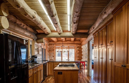 Pentwater House | Log Cabin on the Lake