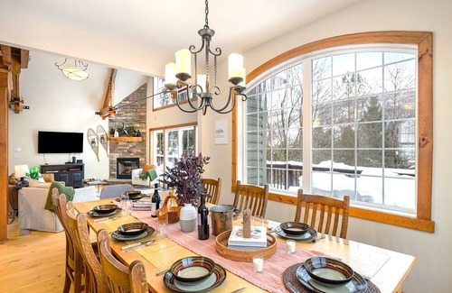 Ellicottville Ski Chalet | 🏡 Log Cabin Stay w/Sauna, Hot Tub + Games Room – Close to Town!