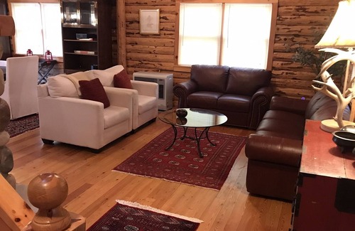 Wellesley Island House | Log Home on 13th fairway for golfers, hikers, nature lovers!