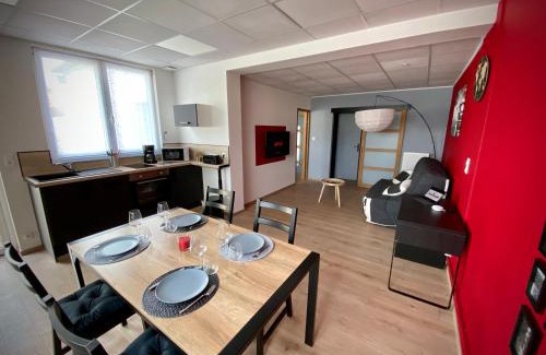 Onnaing Apartment | Logements équipés à Onnaing avec espace Balneo en OPTION proche Toyota, autoroute et Valenciennes