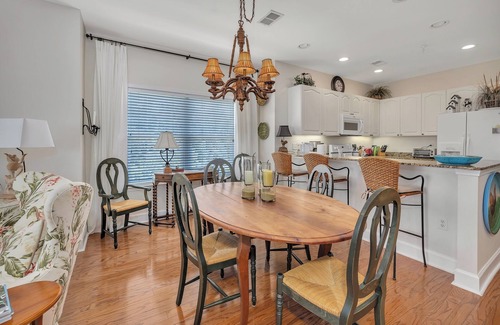 St. Simons Island Condo | Long distance marsh views and community pool.