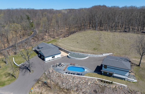 Brill House | Long Lake Retreat-Heated Pool/Hot Tub-Multi-Family Haven-Long Lake Frontage