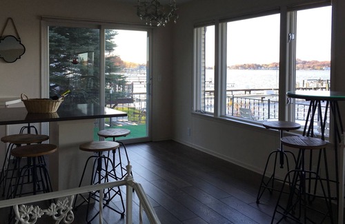Macatawa House | LONG TERM AVAILABILITY~~GORGEOUS LAKE VIEWS & DOCK !