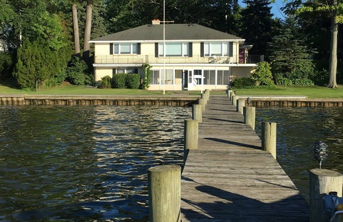 Macatawa House | LONG TERM AVAILABILITY~~GORGEOUS LAKE VIEWS & DOCK !