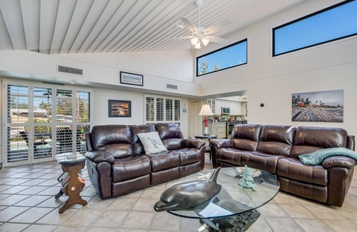 Whitney Beach House | Longboat Key , Beach , Pool , Dock , Canal , Boat Access. Kayak rentals, Fishing