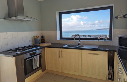 Downderry House | LOOE ISLAND VIEW, pet friendly, with a garden in Downderry
