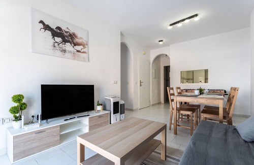Las Lagunas Apartment | 'Los Sauces Apartment' with Mountain View and Balcony