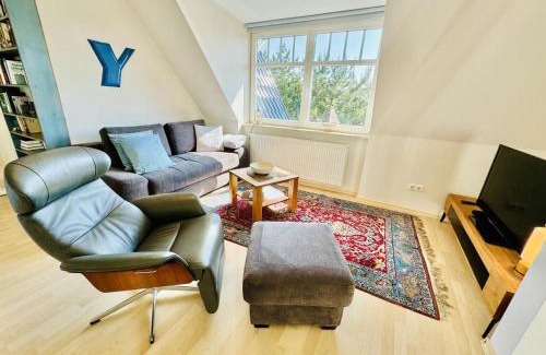 Hohe Dune Apartment | Lotsenhaus, Suedblick, ein Traum